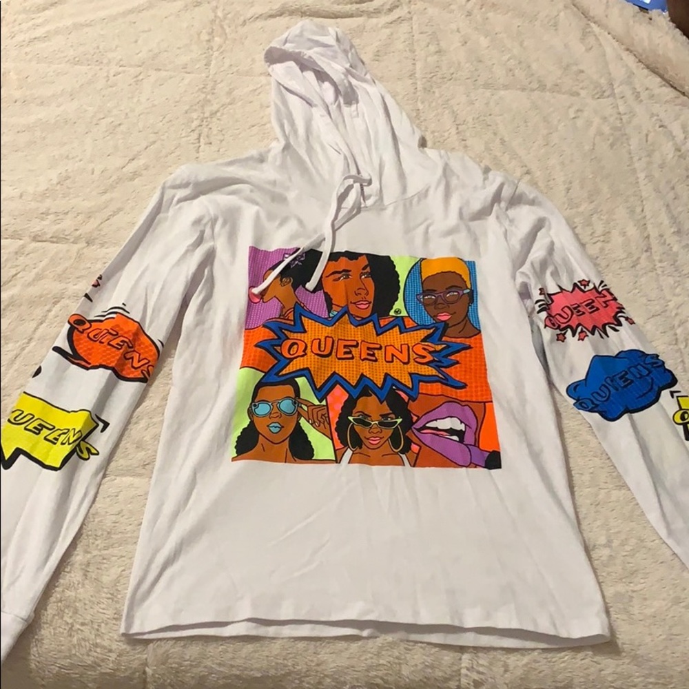 Graffiti sweatshirt 100% cotton